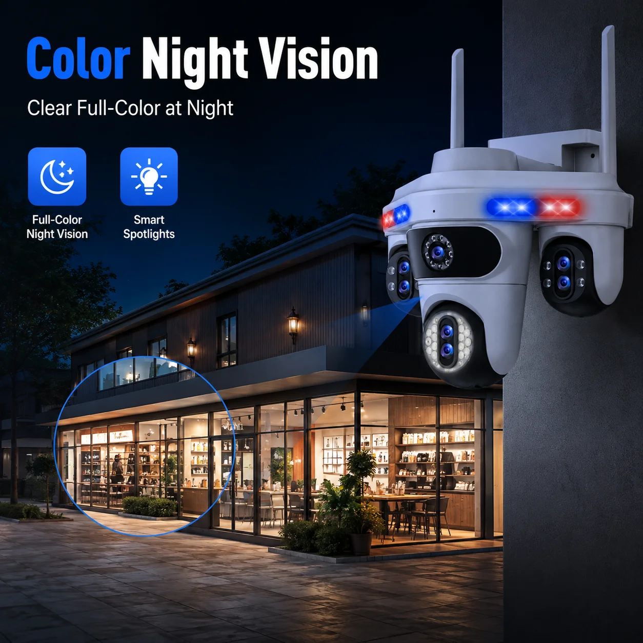 Telecamera di sicurezza PTZ co - Ip Camera 4K 8Mp Outdoor Ptz recensione e prezzo