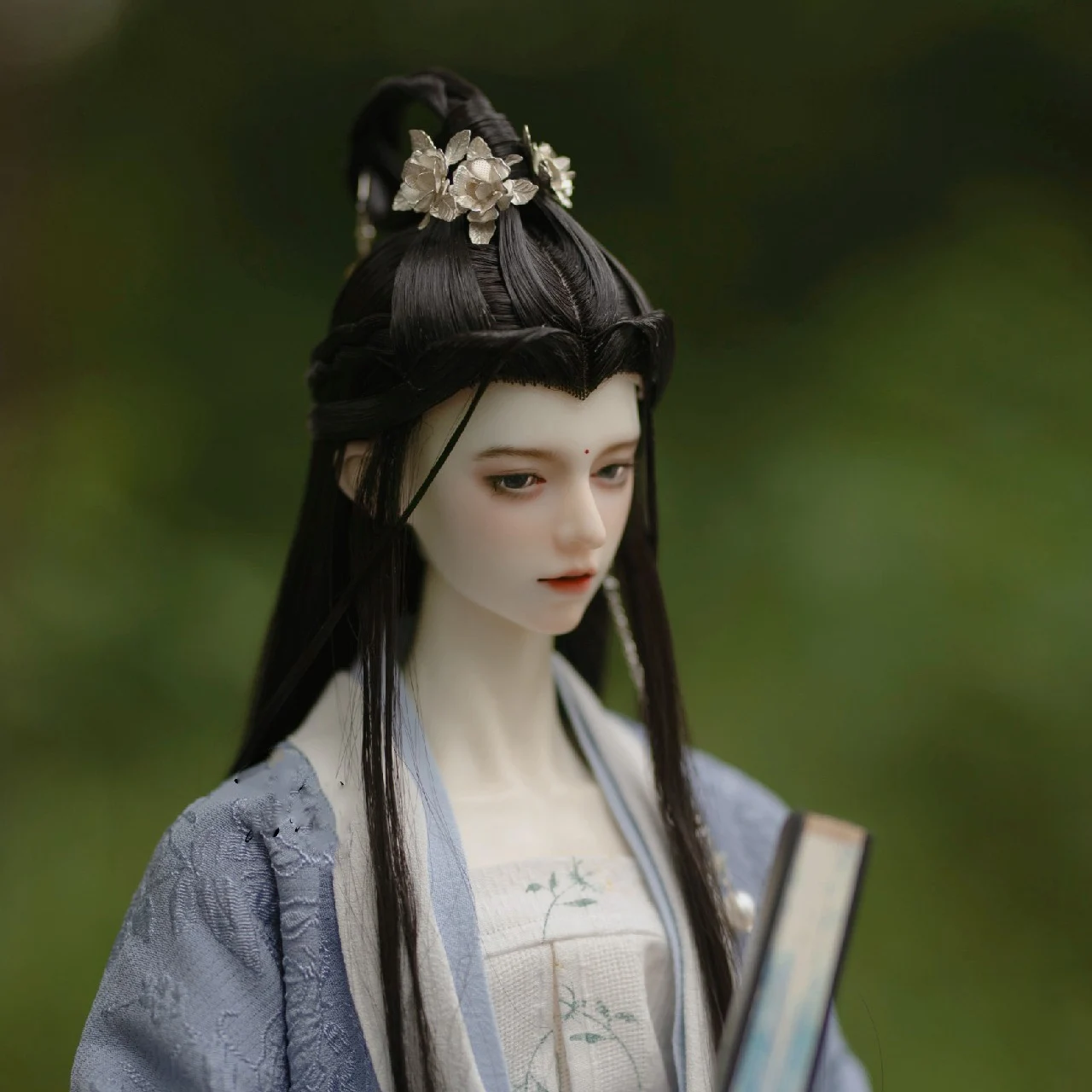 1/3 Scale Ancient Costume BJD Wig Doll Accessories Hanfu Antique Style Hair Retro Samurai Wigs For BJD/SD SD13 SSDF Uncle C1901