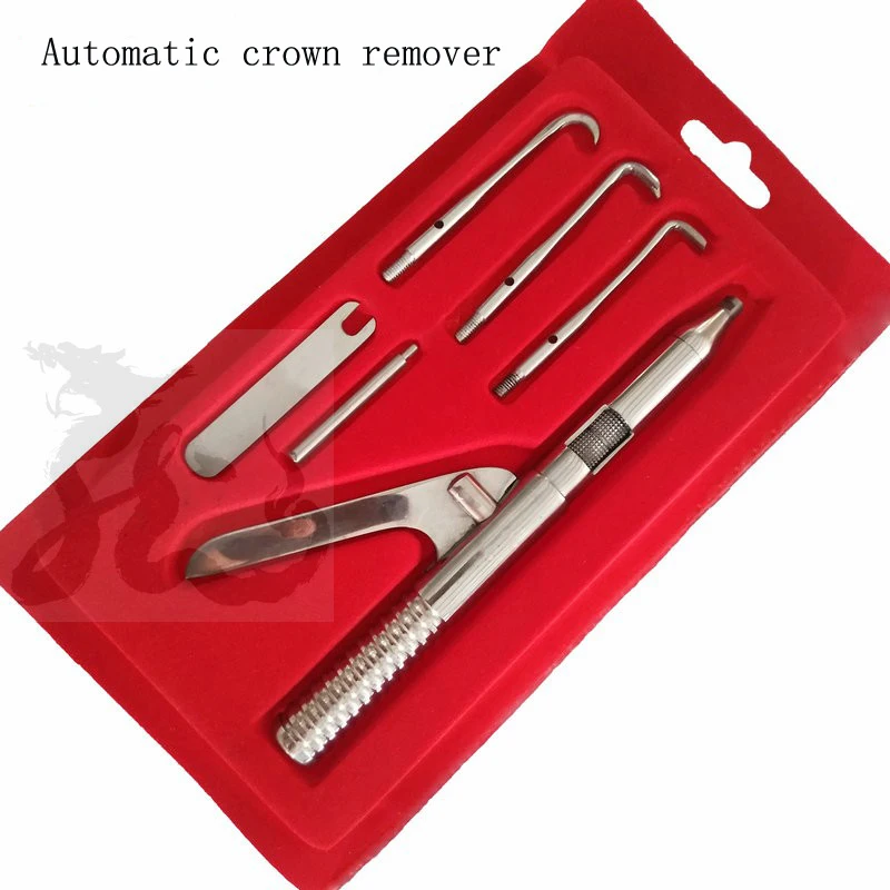 Paquistão Automatic Crown Extractor, Importado, 3 Joint, Importado, Genuine Stainless Steel Dental