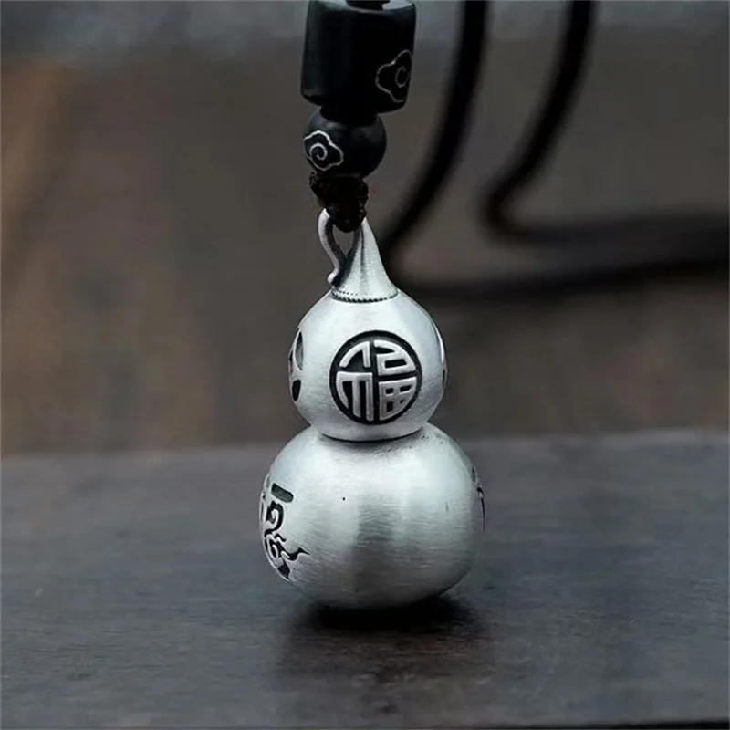 Lucky Hulu Coin Fu Necklace For Women Jewelry Blessing Calabash Pendant Male Choker Accessories