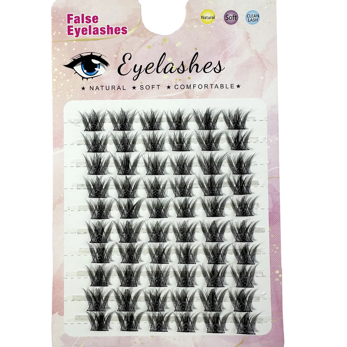 DIY Valse Wimpers Bloem Zee 10 Rijen Cluster Valse Wimpers Diy Wimper Natuurlijke Wimpers Extension Make-Up Producten