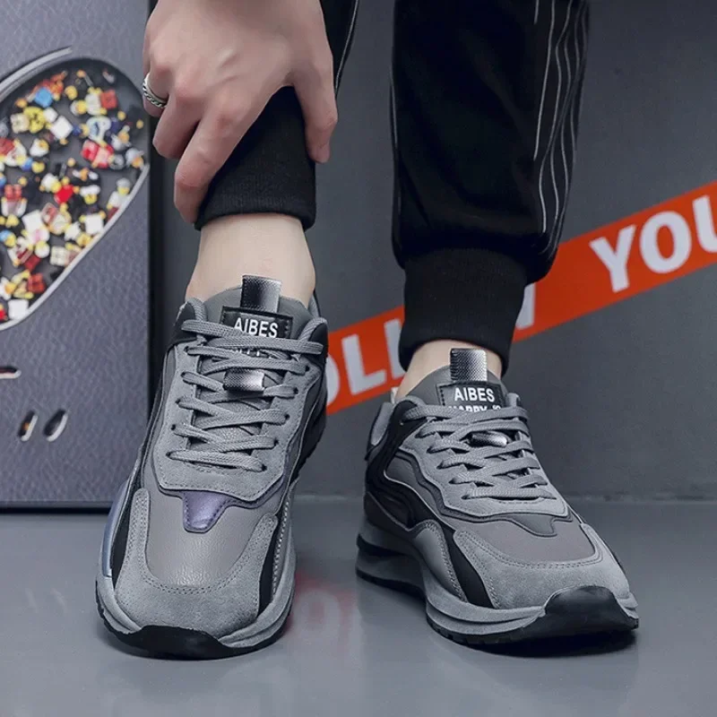 أحذية رياضية مريحة جيدة التهوية للرجال ، أحذية الجري ، حذاء تنس ، لا زلة ، مقاومة للاهتراء ، القطار ، الركض ، الصيف ، الموضة