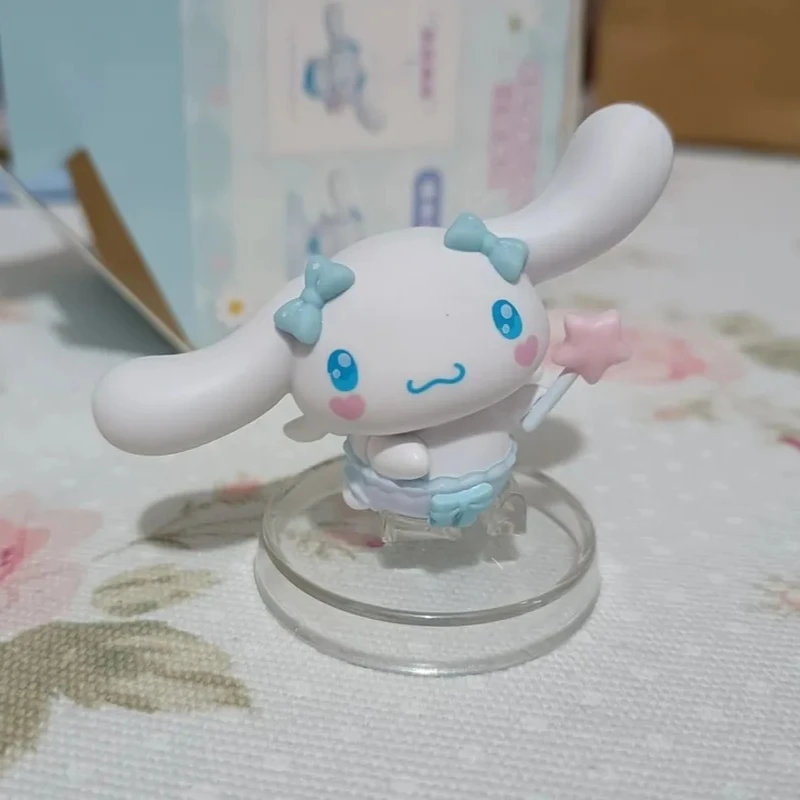 Sanrio Little Cupid Magnetic Ornament Blind Box Series Anime Figurines Refrigerator Sticker Desktop Ornament Trendy Toys Gifts