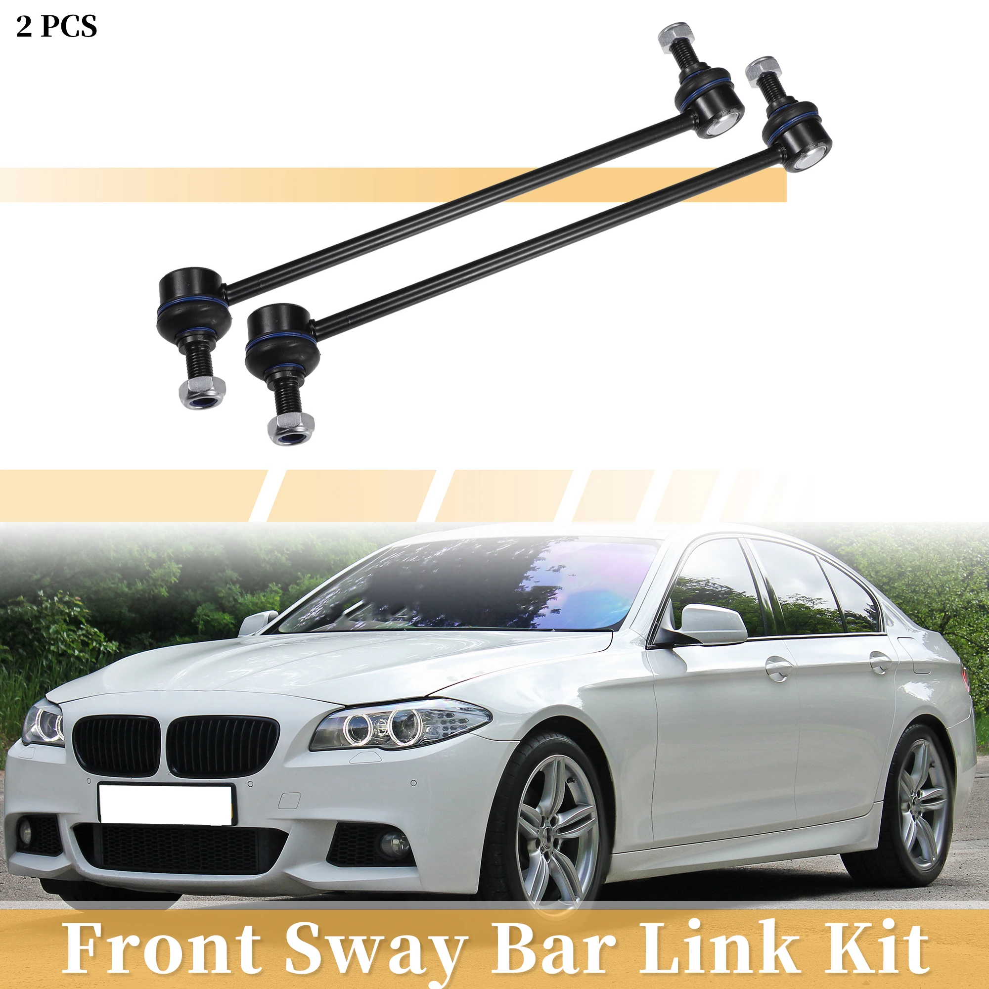 

UXCELL 2 шт. передний стабилизатор поперечной устойчивости для BMW 528i 2011-2016 No 31356777319