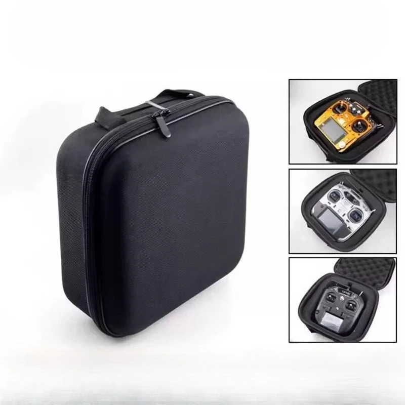 EVA Nylon Waterproof Damping Transmitter Bag Handbag  for FRSKY FLYSKY I6 I6S I6X Radiolink AT10 Radiomaster TX12