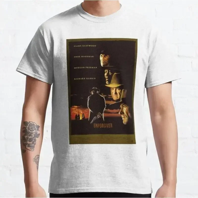 Camiseta Unforgiven Clint Eastwood Gene Hackman Morgan Freeman Richard Harris