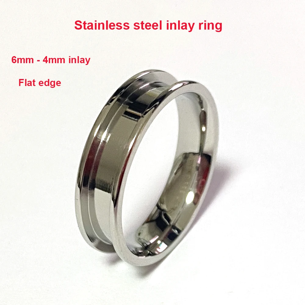 Titanium Wave Channel Blanks for Unique Handmade Rings