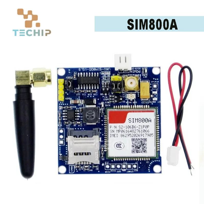 SIM800A Модуль SMS Макетная плата GSM GPRS STM32 Super SIM900AA6