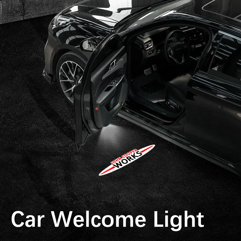 Car Door HD LED Lamps Projector Courtesy Welcome Lights For Mini Cooper One S JCW F55 F56 R50 R53 R55 R56 R60 Car Accessories