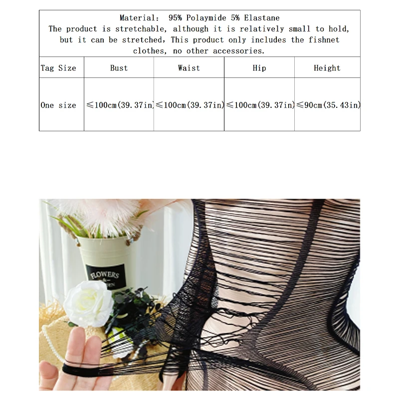 Hollow Out Fishnet Beach Cover Up Bodycon Dress, Sheer Mesh Festival Swimwear for Women Summer image 3
