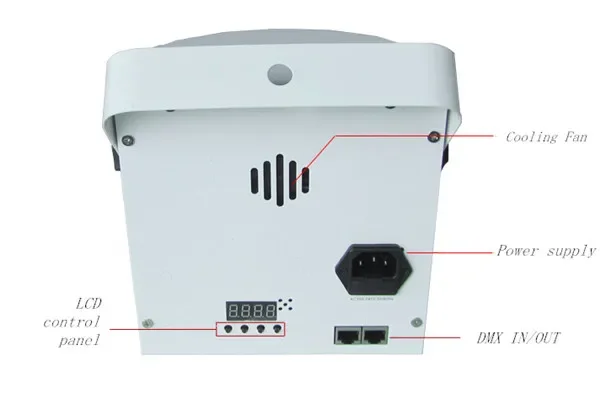 Ktvレーザープロジェクター,プロのステージdj 18w,フラッシュ,6チャンネルレーザー光,音声起動,自動制御