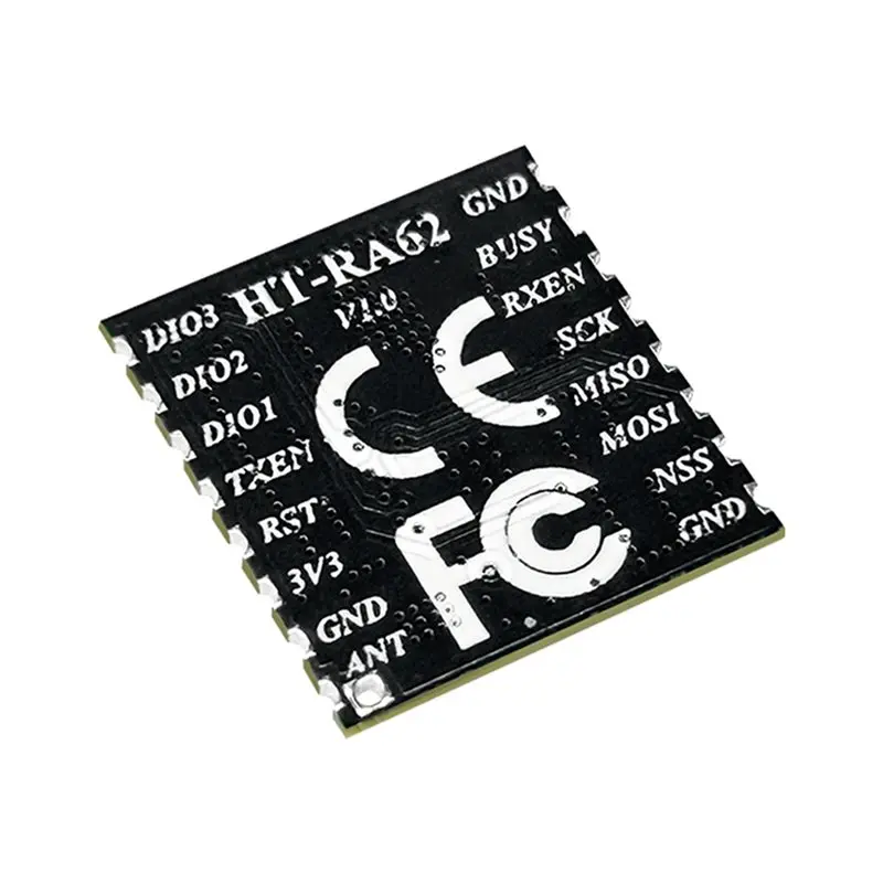 DTB7 5X HT-RA62 LoRa Series Module SX1262, LoRaWAN Protocol 863-928MHz with Antenna, Ultra-Long Range for IoT, Secondary