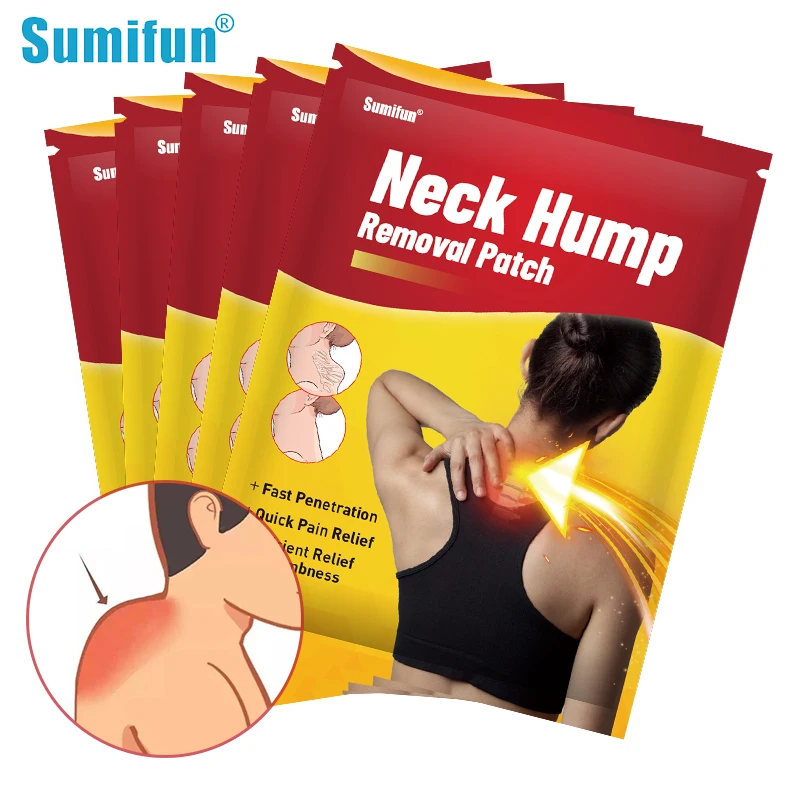 

16/40Pcs Sumifun Dowager Hump Neck Drain Patch Hump Treatment Posture Corrector Muscle Relax Chinese Medicine Medical Plaster