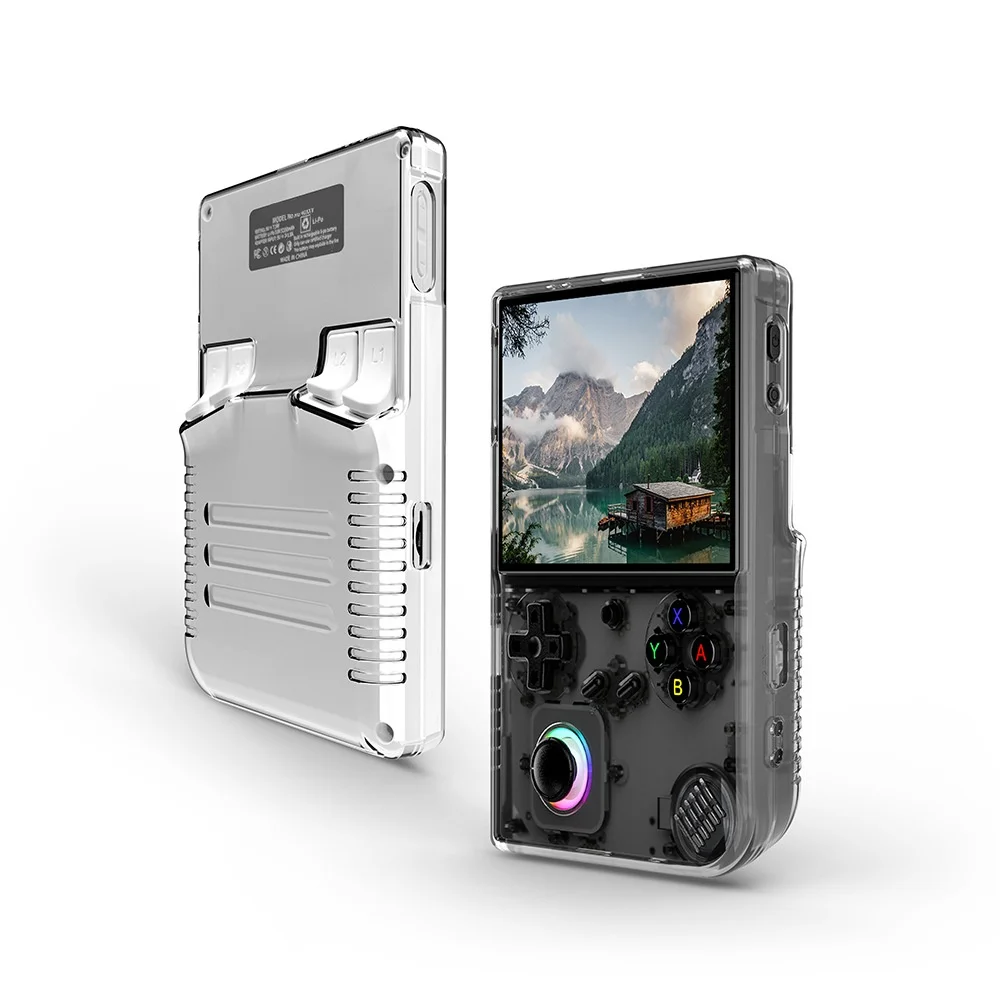 

Suitable For Anbernic RG 40XXV Game Console Protective Cover TPU Cooling Transparent Anti-Drop Case