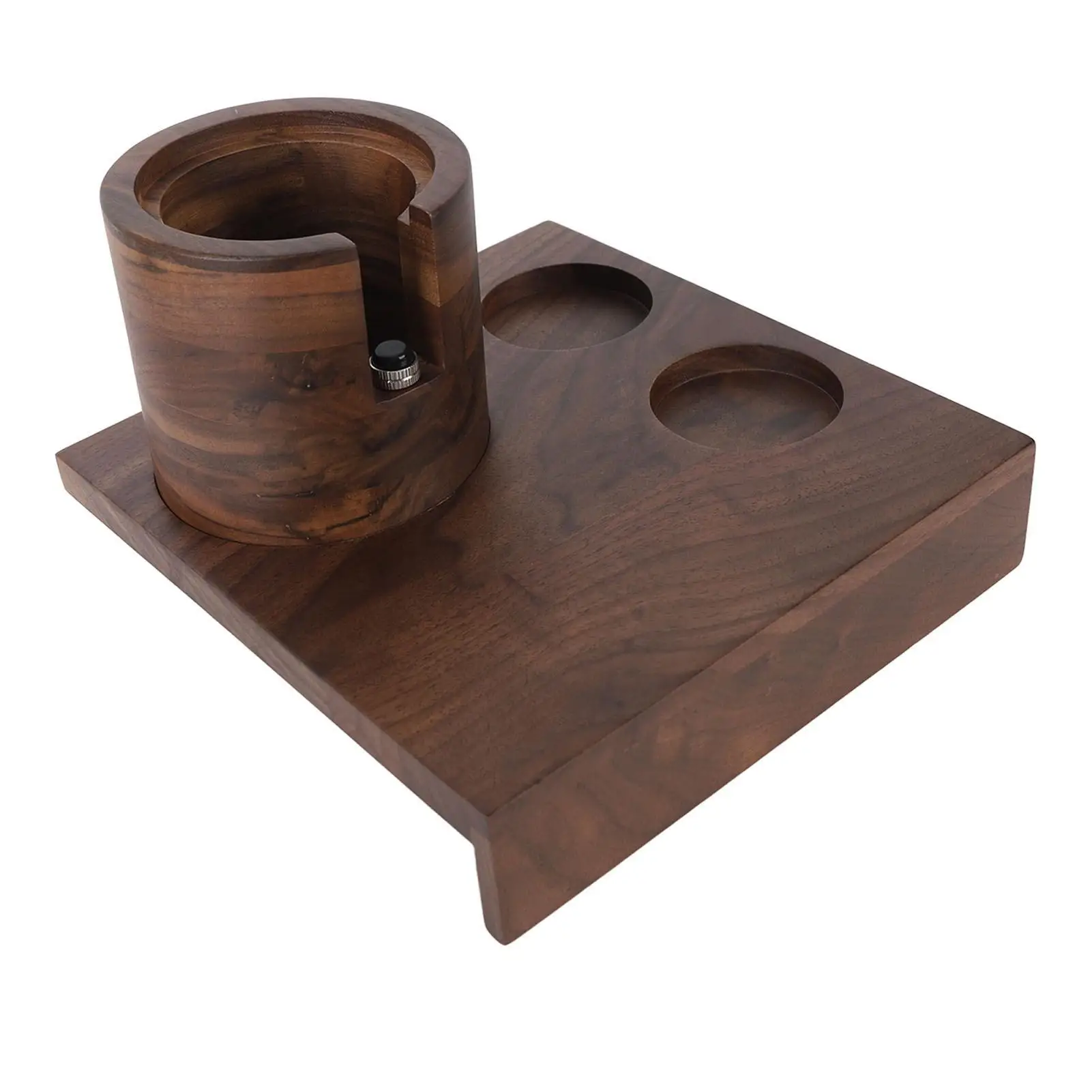 

Multifunctional Wooden Knock Box & for coffee Tamper Station for Perfect Brewing - for coffee Handle & Distributor Included