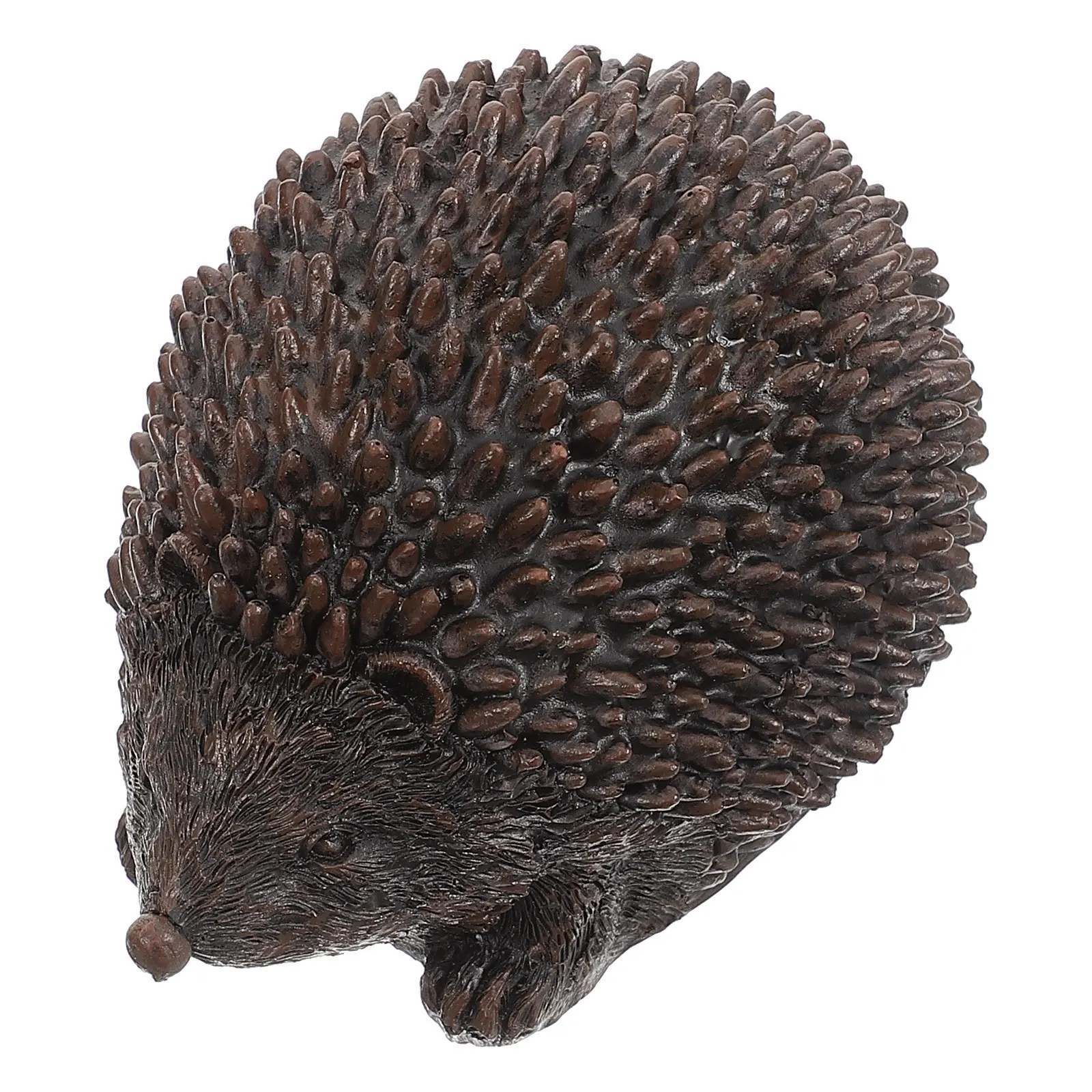 

Hedgehog Shape Resin Key Hiding Box for Garden Outdoor Safe Storage Hidden Key Holder Decor Statue Sculpture Yard Art