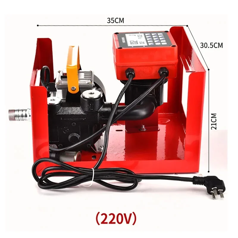 220v Elettrico Automatico Grande Flusso Veicolo Quantitativo Ad Alta Precisione Piccolo Cisterna 12v24v220V Pompa Olio Elettrico Diesel