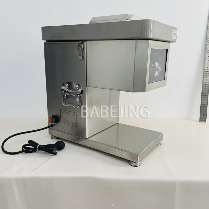 Коммерческий автоматический измельчитель мяса, многофункциональный электрический измельчитель овощей из нержавеющей стали