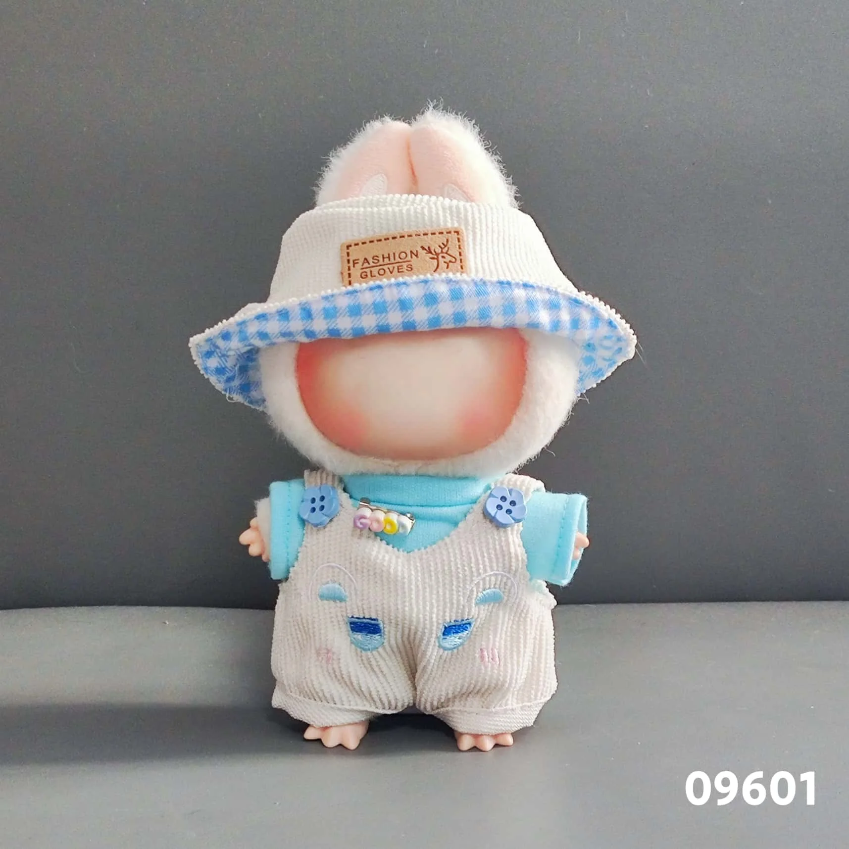 Miniso 17cm Mini Plush Doll Clothes Accessories for Korea Kpop EXO Labubu Idol V1 V2 Sweater Outfit Set Gift