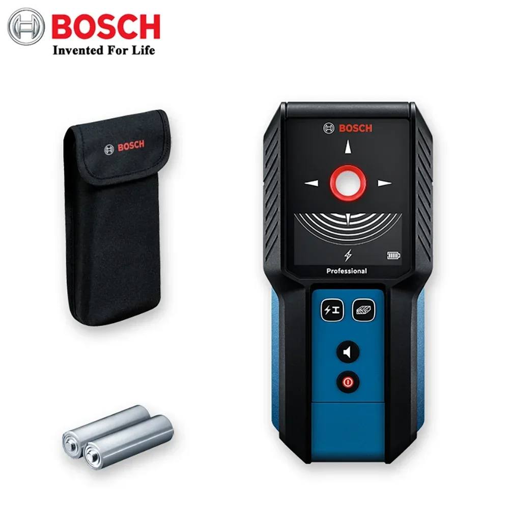 BOSCH GMS120-27 Professional Wall Detector Industrial Metal Detectors Detect Rebar/Pipe/Wood/Wire Detector Measuring Tools