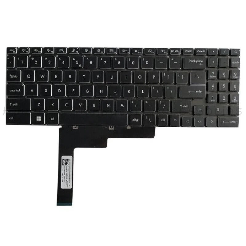 S+Original New Per-Key RGB Backlit US Keyboard For MSI Stealth GS77 12UG 12UGS 12UH 12UHS Laptop  Replacement