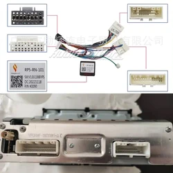 android Car radio Canbus Box Decoder For Renault Kadjar 2016-2017 Captur / clio 16 pin Wiring Harness Plug Power Cable adapter