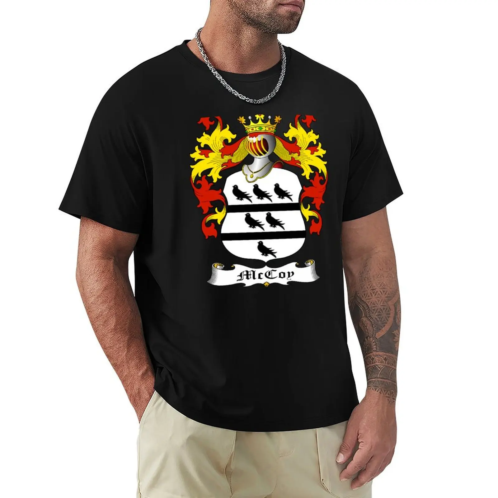McCOY FAMILY CREST T-Shirt Festival Short Sleeve T-Shirt