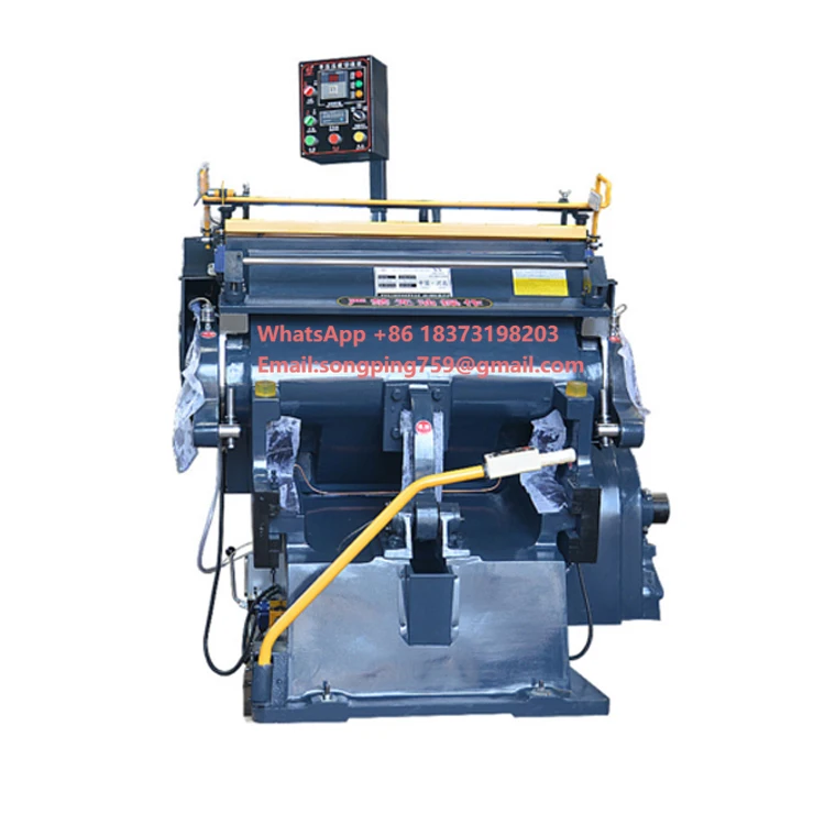 Box Making Manual Plastic Sheet Leather Paper Cardboard Creasing Die Cutting Punching Machine