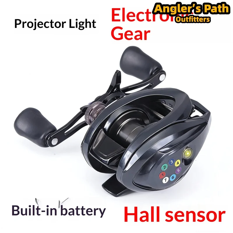 Lufaxi Wushuang S Dc Baitcasting Fishing Reel Full Metal Electronic Brake For Micro Lure General Purpose Fishing Click Sound