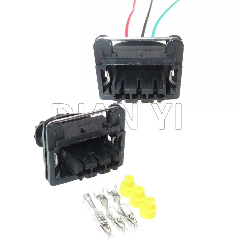 1 Set 3 Way AC Assembly Auto Electric Adapter 282246-1 35790532 Car Replacement Connector Automobile Sealed Socket Parts