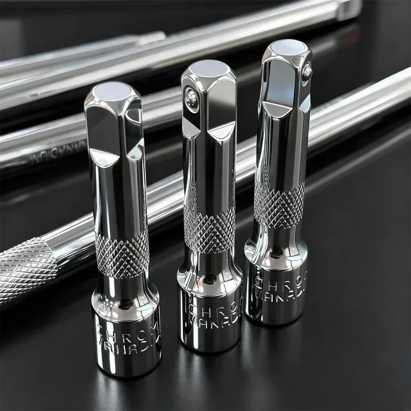 3pcs Socket Extension Bar Set 1/4" 3/8" 1/2" Drive Long Extension Rod for Ratchet Wrench Automotive Repair Tool Accessories - Image 5