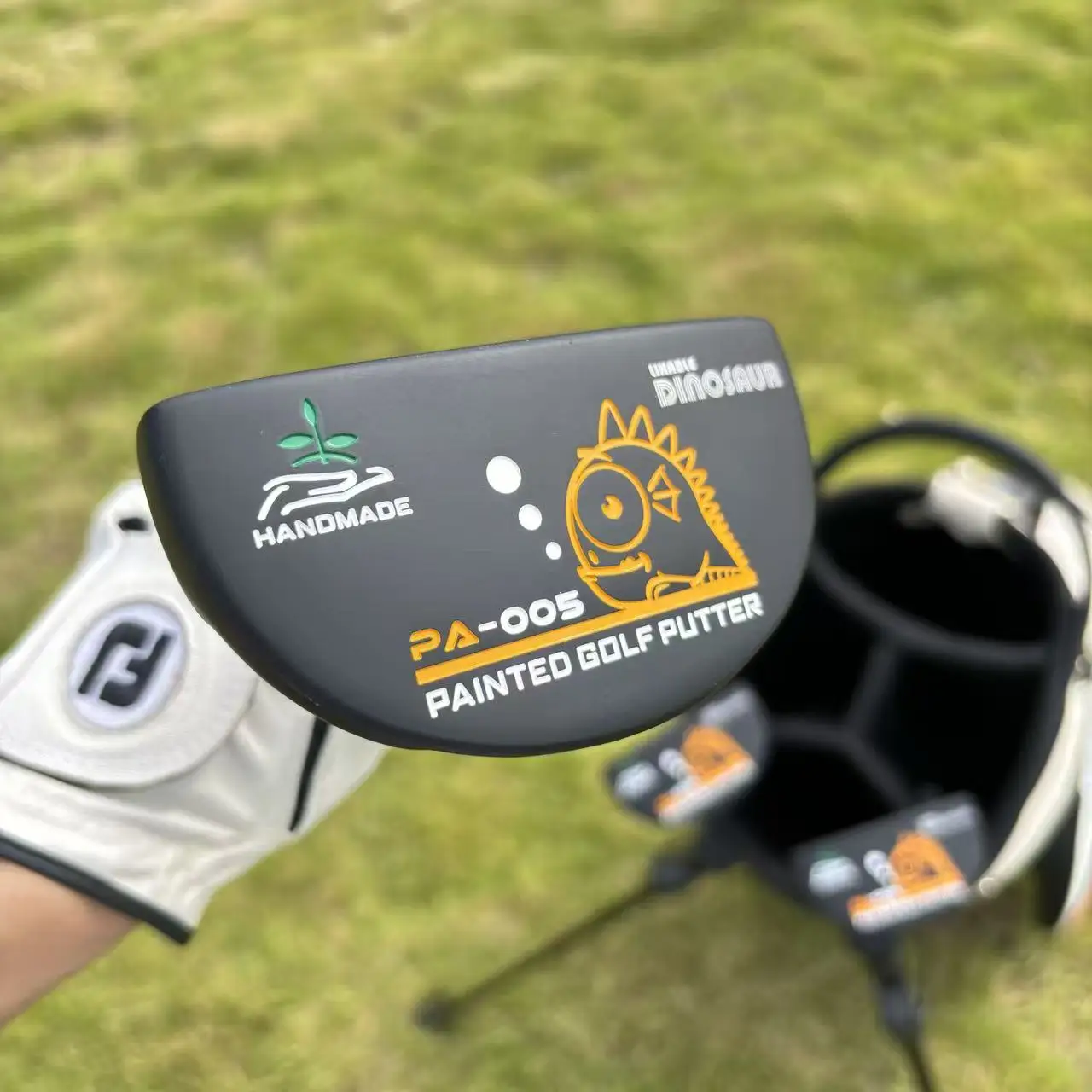Wvvx Men'S Right-Handed Golf Putter PA-005 with a Forged Zinc Head, Steel Shaft and Grip
