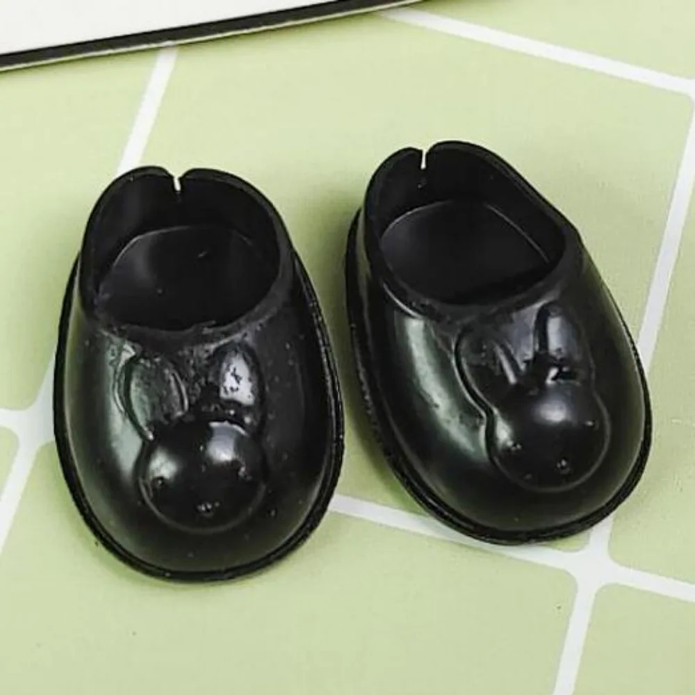 1 pairs Fashion Doll Shoes Boots PVC 10 Styles Dolls Stand Other Accessories Cute General-Purpose Doll Body Shoes for 17cm Dolls