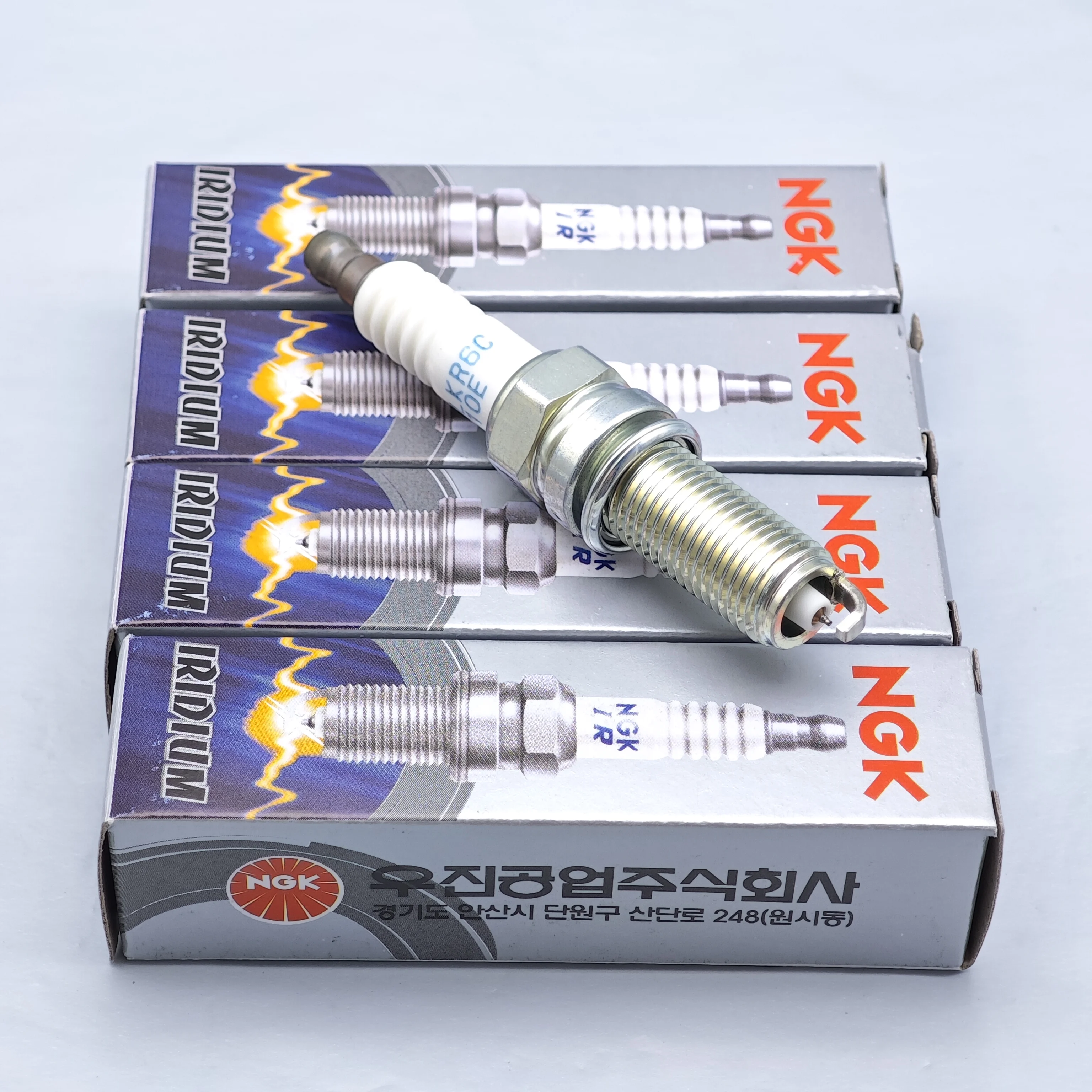 4pcs Original NGK Iridium Spark Plug SILKR6C10E OEM 18844-10060 Suitable For Engine Code G4LC 1.4