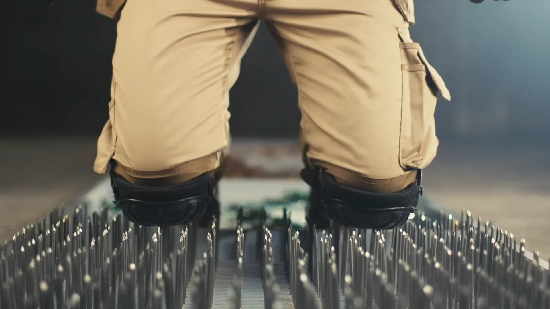 Professionele kniebeschermers voor werk; Tuinieren en constructie Dubbele riemen en verstelbare clips; Industrieel Heavy Duty Tactisch