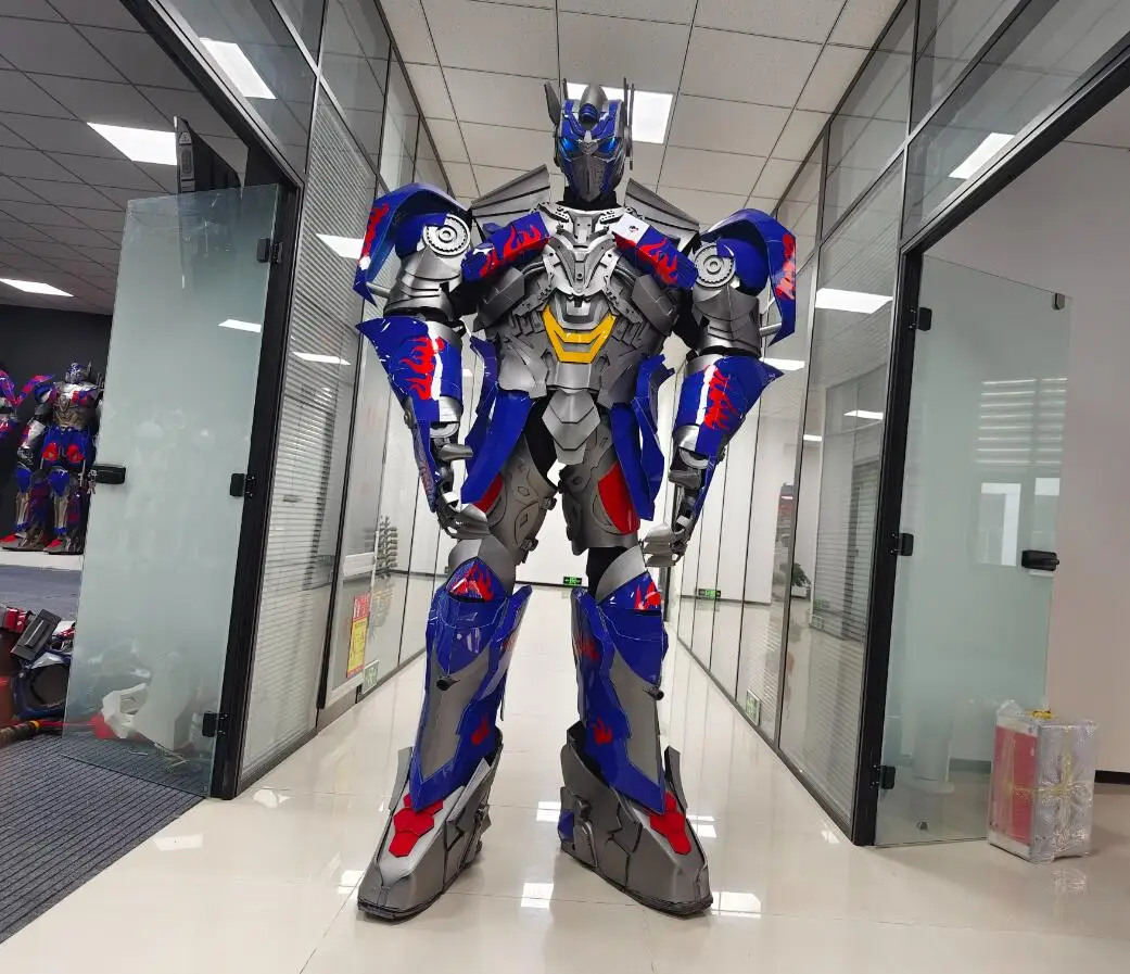 Traje de batalla portátil Iron Man 1:1 armadura de Robot de cuerpo completo disfraz de Cosplay para adultos figura de acción Mecha juguete para regalo de Navidad