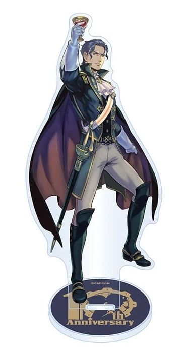 Hot Sell The Great Ace Attorney Phoenix Wright Acrylic Stand Wholesale Accessories Bag Charms Pendant Game Product Creative Gift