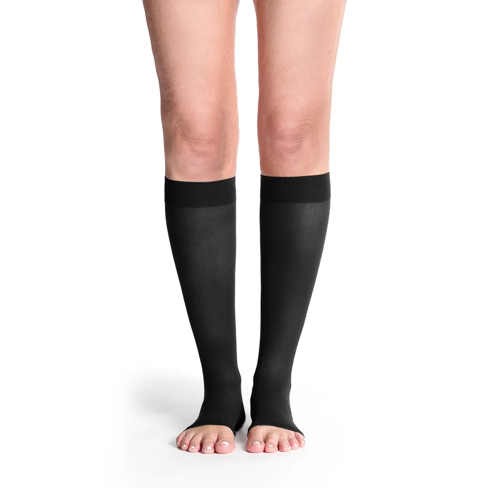 Chaussettes de Compression pour hommes, 40-50 mmHg, meilleure chaussette de soutien pour médicaments, varices, œdème, attelles de tibia, DVT, Anti-Fatigue, coquilles sanguines