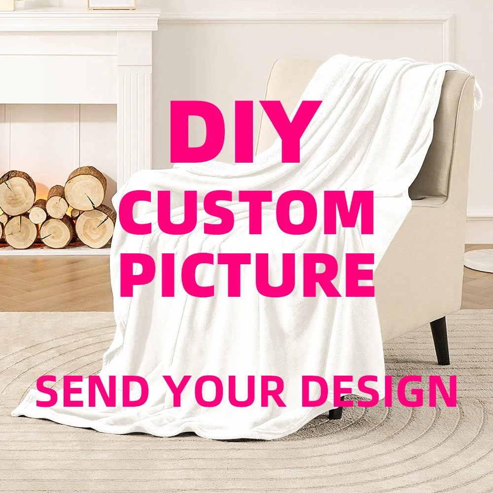 

air Customized flannel blankets blankets beds sofas student conditioning blankets any image DIY personalized customization