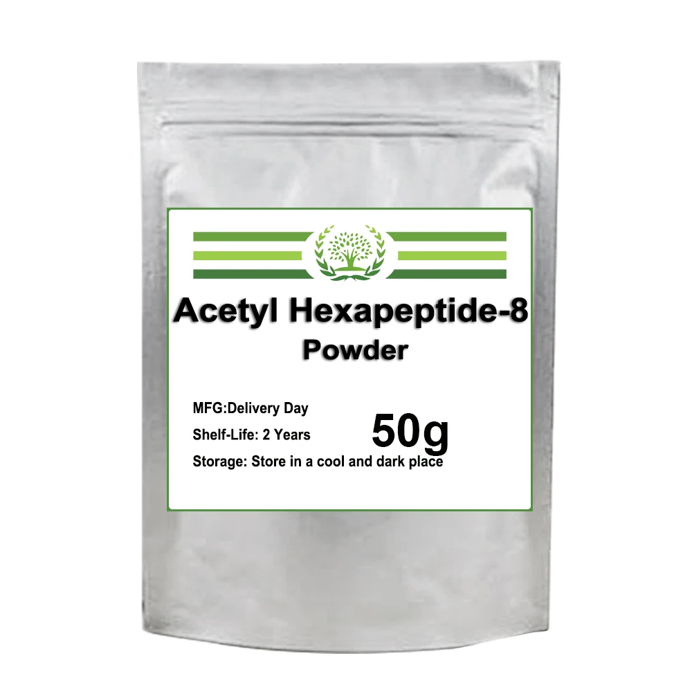 Natural Cosmetic Ingredient Acetyl Hexapeptide-8 Powder Anti-wrinkle Six Peptides