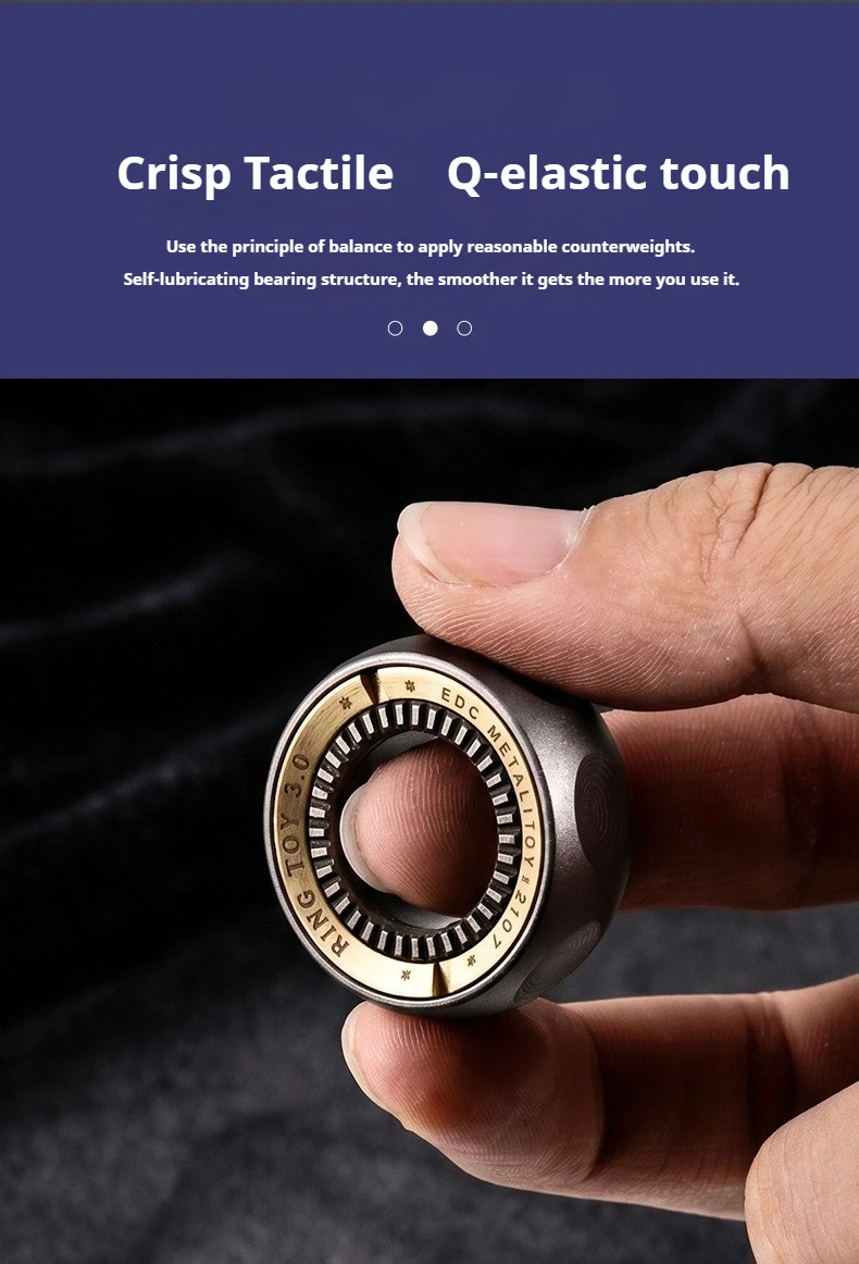 Scepter Fidget Spinner Paragraph Ring Mecha Transform Multi-functional EDC Metal Stress Relief Sensory Toy Easing Anti Anxiety