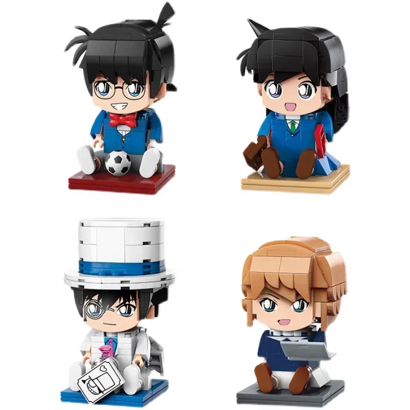 

Keeppley Detective Conan Series Building Block Thief Kidd Children's Assembly Puzzle Toy Trend Play Model Anime Decoration Gift