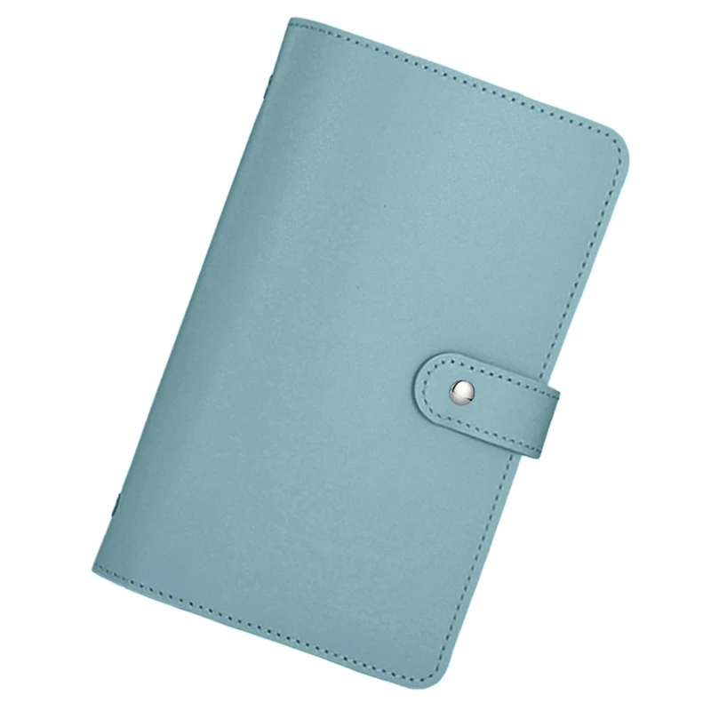  Paper Money Storage Book 50Pocket Leather Money Holder 7x4.5In for Saving Money