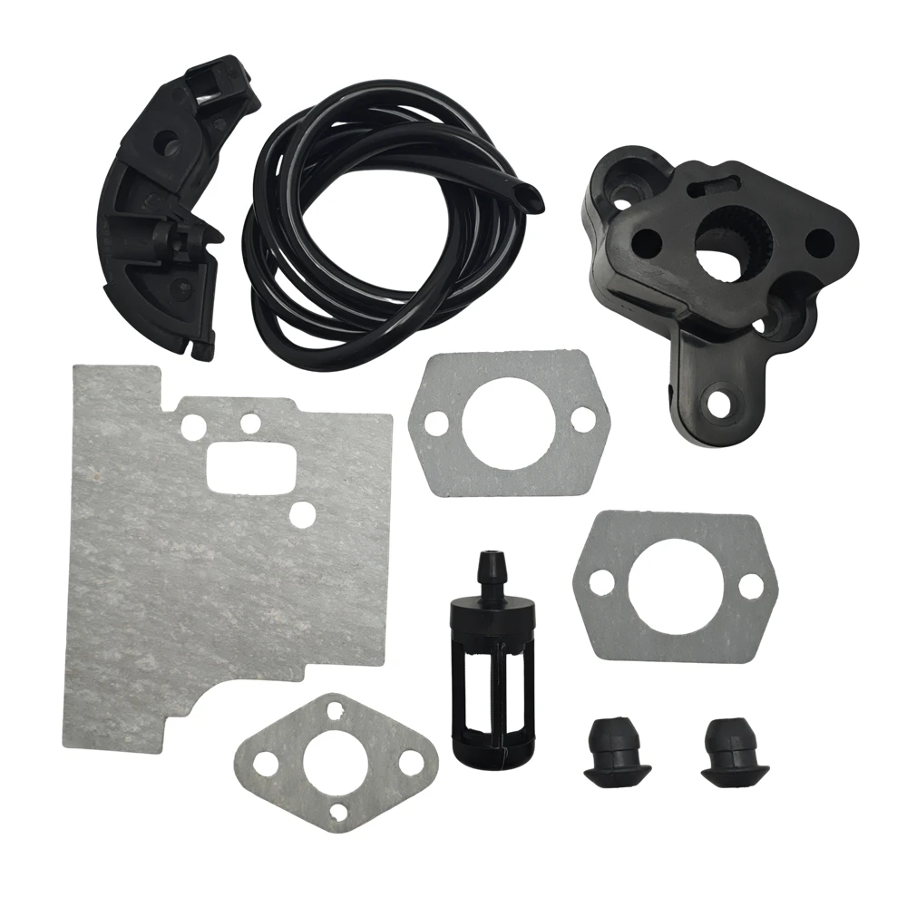 مشعب السحب المكربن شفة طوقا ل Stihl FS75 FS80 FS85 مرشح الوقود خط خرطوم جروميت مجموعة العشب الانتهازي #1