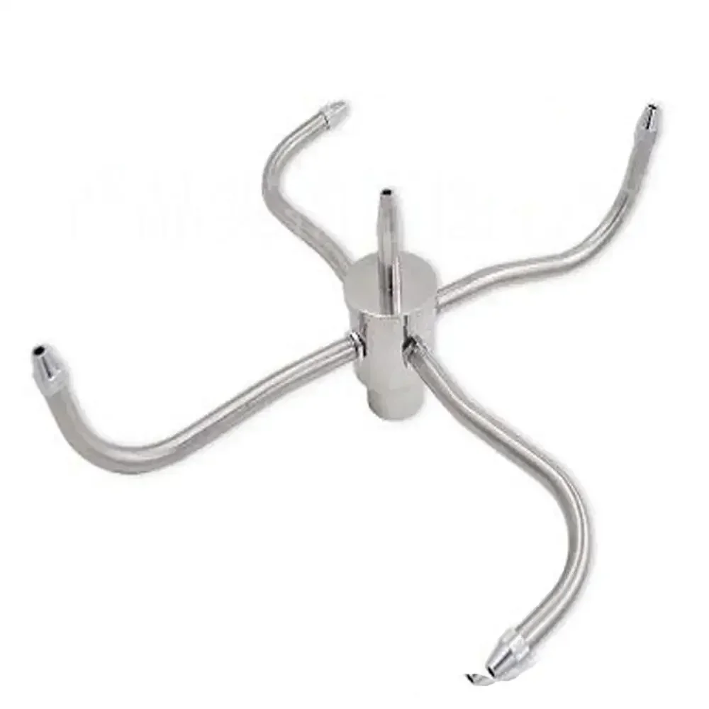 Gran oferta boquilla giratoria de acero inoxidable para fuente, boquilla giratoria, fuente para piscina, boquilla de agua barata y fina