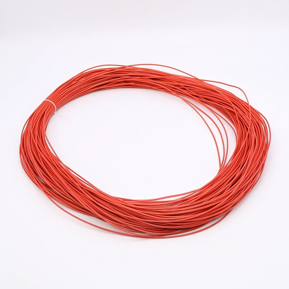 Materiale per tessitura in plastica sintetica in rattan circolare in rattan PE rosso da 2,5 mm 500G