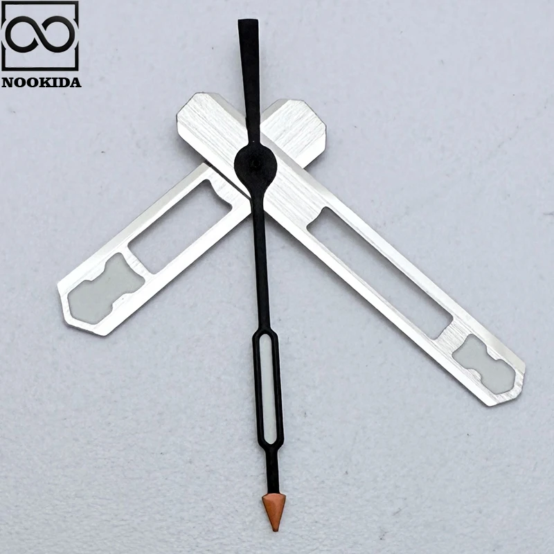 NOOKIDA NH35 серебряные стрелки зеленые светящиеся полые подходят NH35/NH36/4R/7S автоматический механизм механические часы аксессуары Запчасти