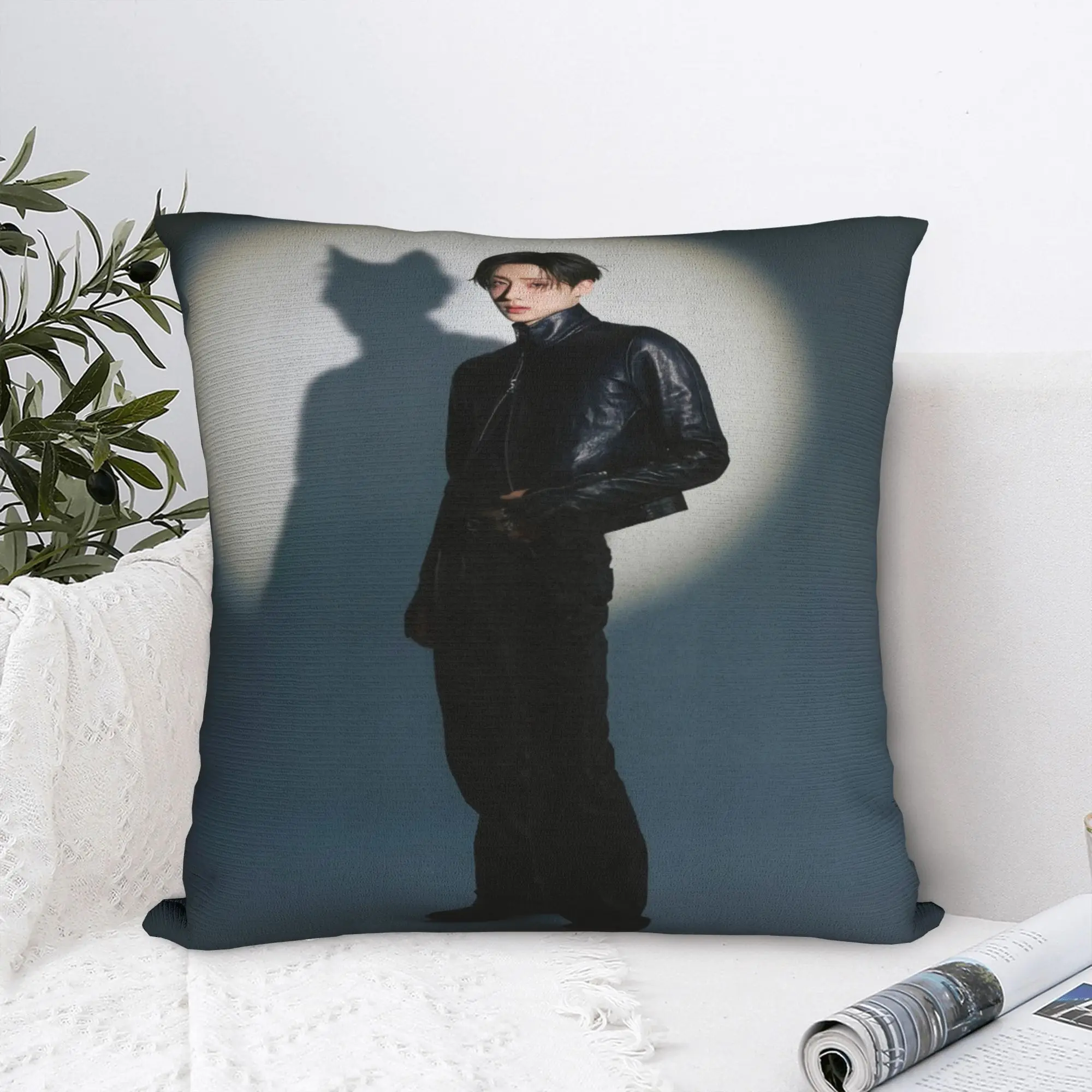 Ald1 Members Pillow Cover  Print Cushion Cover Kawaii Pillow Case For Couch Sofa Bedroom
