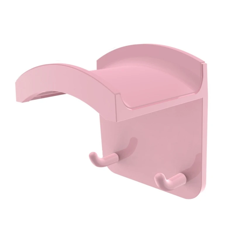 حامل شماعات سماعة الرأس على الحائط رف لسماعات الرأس للألعاب وسماعات الأذن وحامل لاصق الكابلات دروبشيبينغ