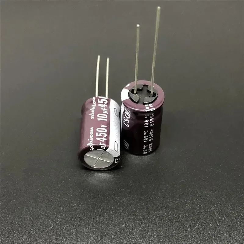 5pcs/50pcs 10uF/450V NICHICON CS Series 12.5x20mm High Rippl